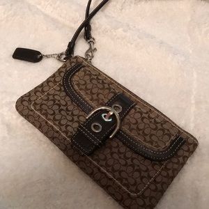 Coach wristlet